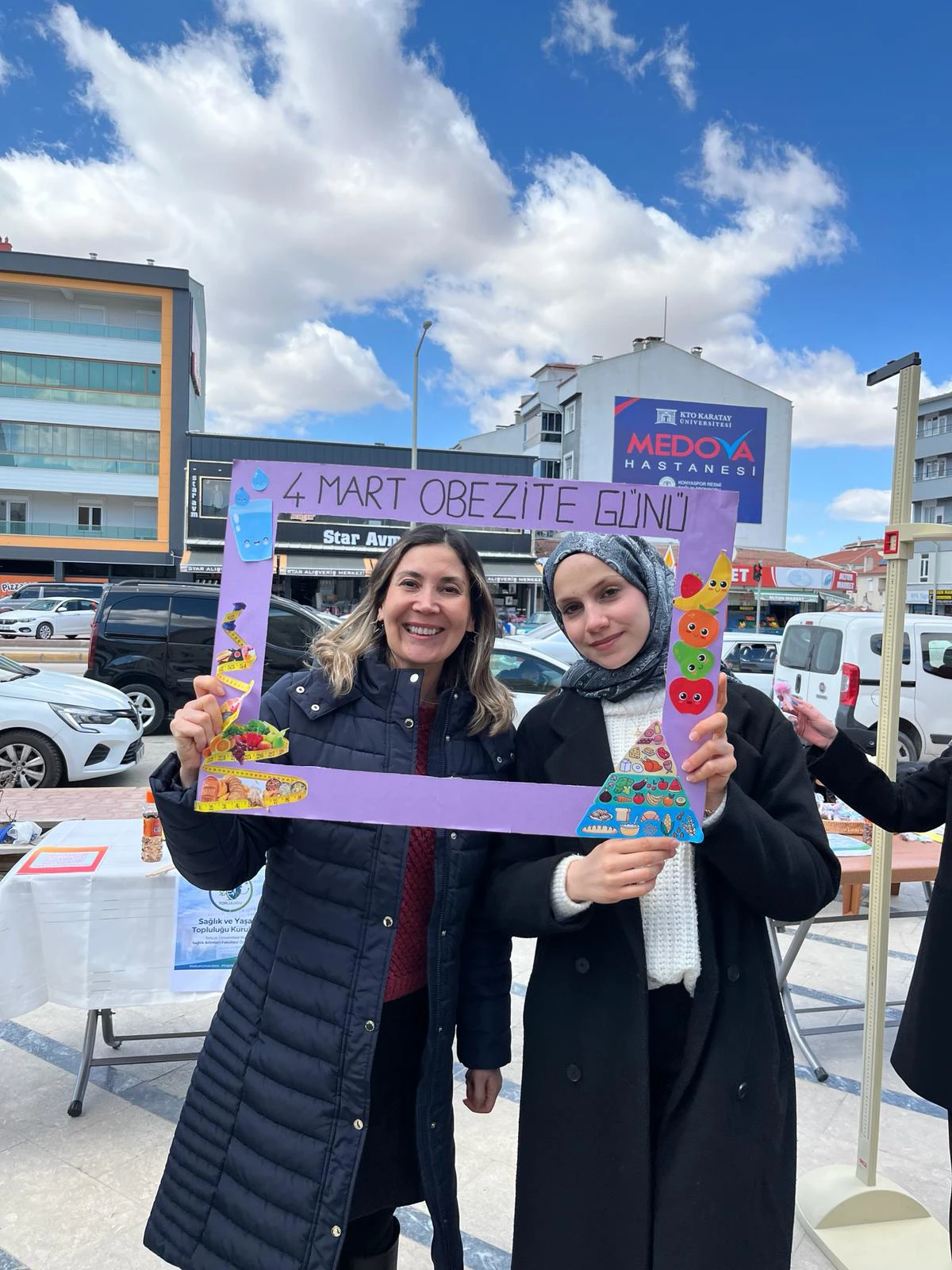 Kulu Sağlık Bilimleri Fakültesi Öğrenci Topluluğundan 4 Mart Dünya Obezite Günü’nde Farkındalık Etkinliği